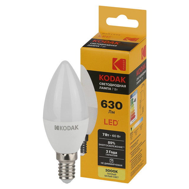 ������ ������ ����� ������������ KODAK 7�� E14 630�� 3000� �����   ����