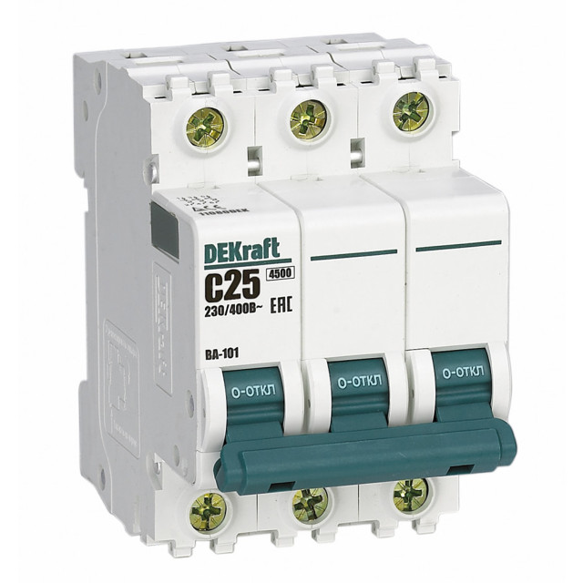 ������ ������ ����������� �������������� DEKRAFT 25� 3P � 4,5��   ����