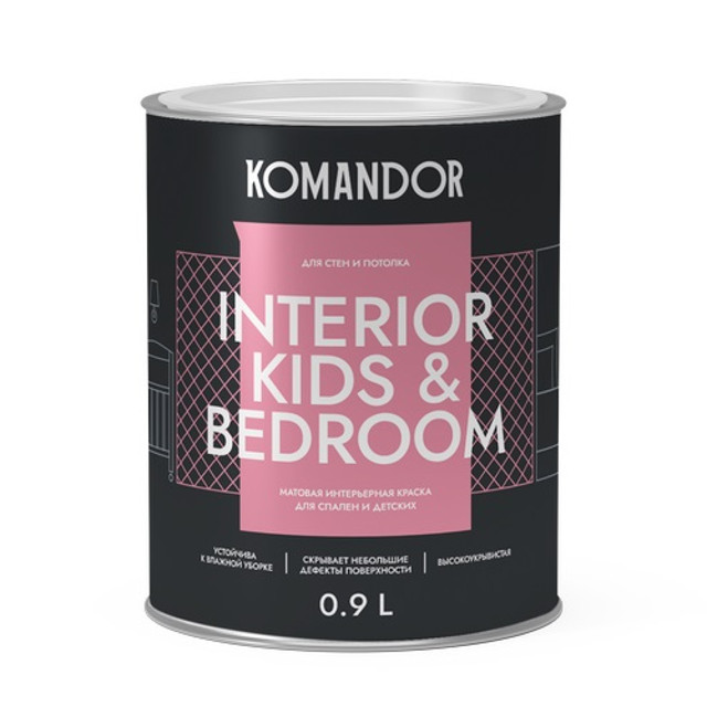 ������ ������ ������ �/� KOMANDOR Interior Kids&Bedroom ���� � ������� ����������� 0,9 � �����, ���.S1303001001   ����