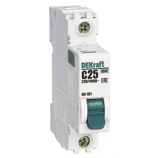 ������ ������ ����������� �������������� DEKRAFT 25� 1P � 4,5��   ����