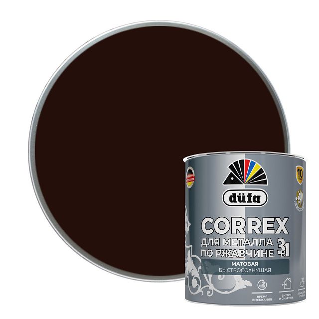 ������ ������ �����-����� DUFA Correx 3�1 RAL-8017 ���������� ������� 0,75�, ���. ��00-014776   ����