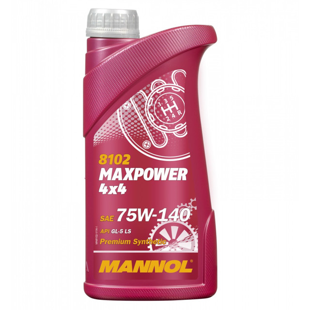 ������ ������ ����� ��������������� MANNOL Maxpower 4�4 GL-5 SAE 75W-140 1�   ����