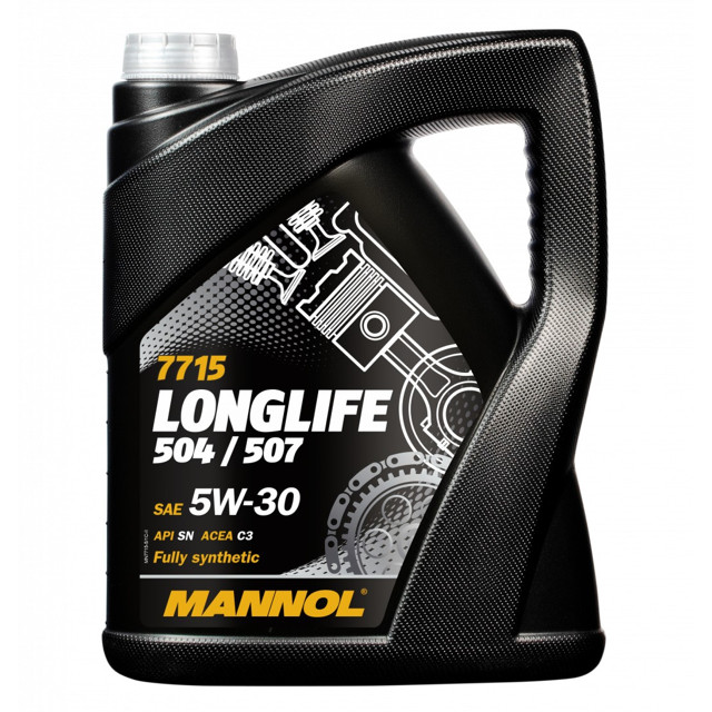 ������ ������ ����� �������� MANNOL Longlife 504/507 5W-30 5�   ����
