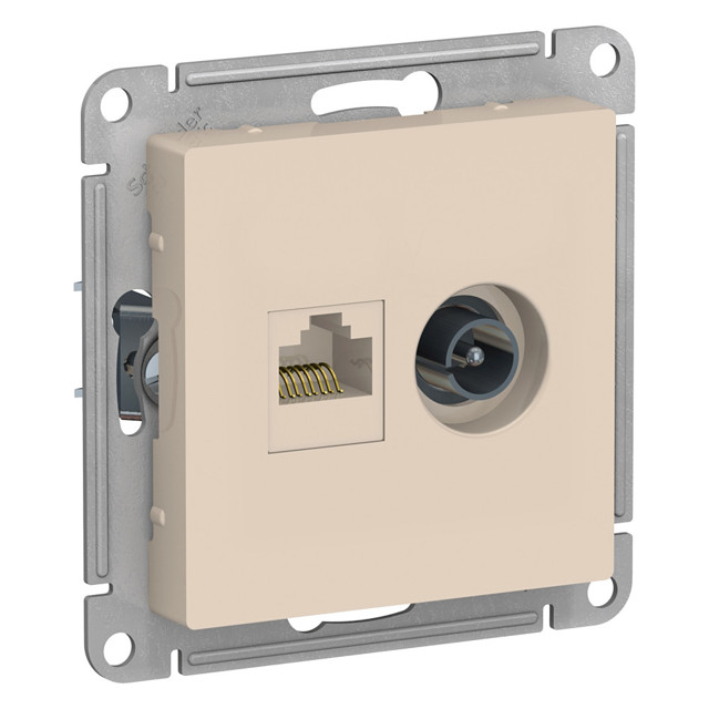 ������ ������ ������� ������� ������������� � ������������ SYSTEME ELECTRIC Atlas Design RJ45 ��������� 5� �����   ����