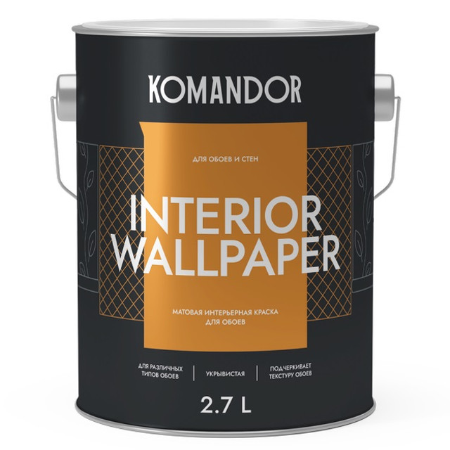 ������ ������ ������ �/� KOMANDOR Interior Wallpaper ���� � ������� ��� ����� 2,7 � �����, ���.S1306001003   ����