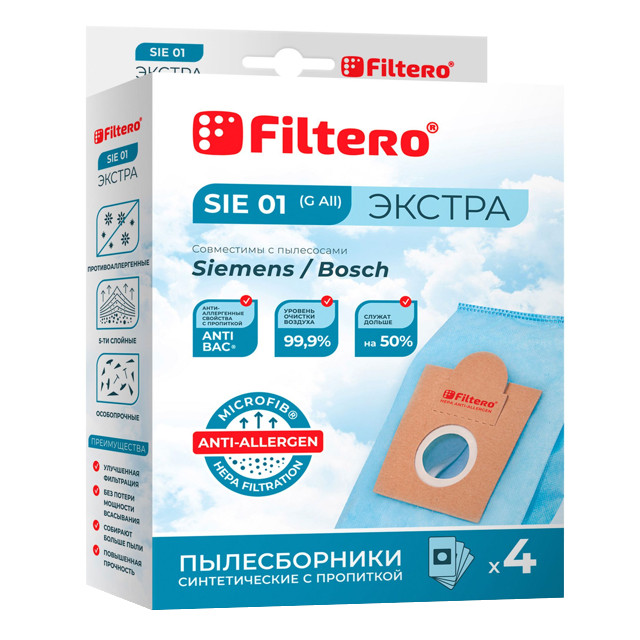 ������ ������ ������������ FILTERO SIE 01XXL Pack ������(8) 8��   ����