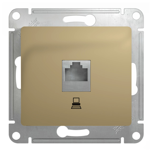 ������ ������ ������� ������������ 1 ���� SYSTEME ELECTRIC Glossa RJ45 ��������� 5 �����   ����