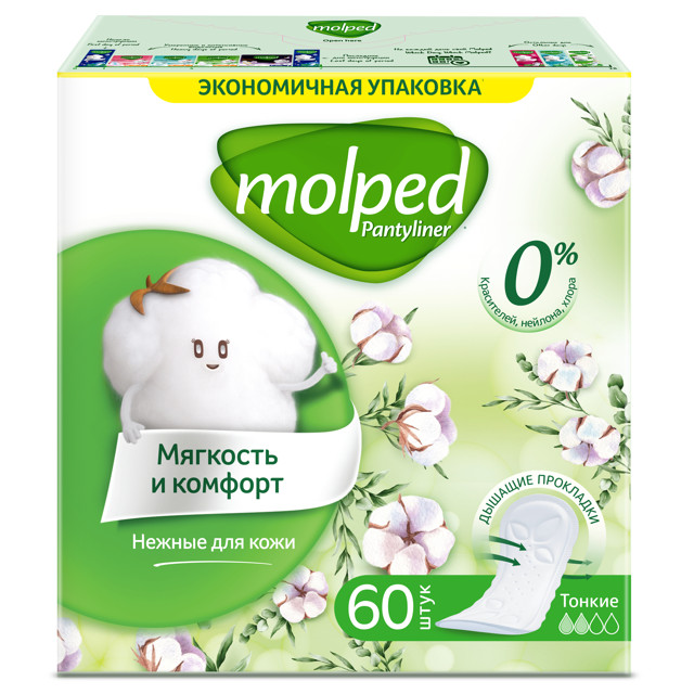 ������ ������ ��������� MOLPED Pure&Soft Skin Frendly ������������ ������ ������ 60��   ����