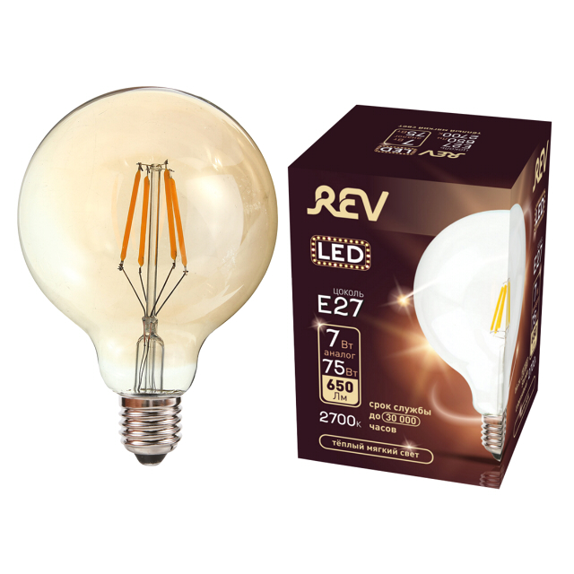 ������ ������ ����� ����������� REV 7�� E27 560�� 2700K 220� ��� G95   ����