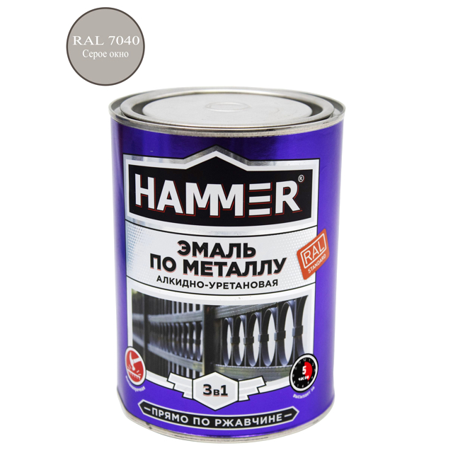 ������ ������ �����-����� �� ������� HAMMER 0,9�� RAL7040 ����� ����, ���.��000133622   ����