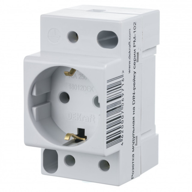������ ������ ������� �� DIN-����� DEKRAFT ��-102 16� 230�   ����
