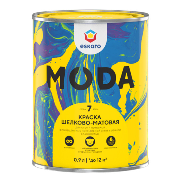 ������ ������ ������ ��������� ESKARO Moda 7 ���� �  ��� ���� � �������� 0,9� �����, ���.4630042540316   ����
