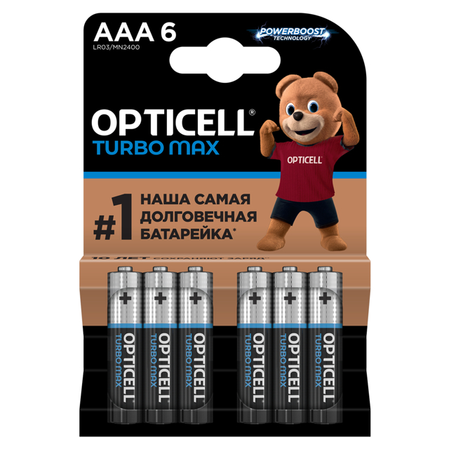 ������ ������ ��������� OPTICELL ����� ���� 1,5� ����������� AA� 6��   ����