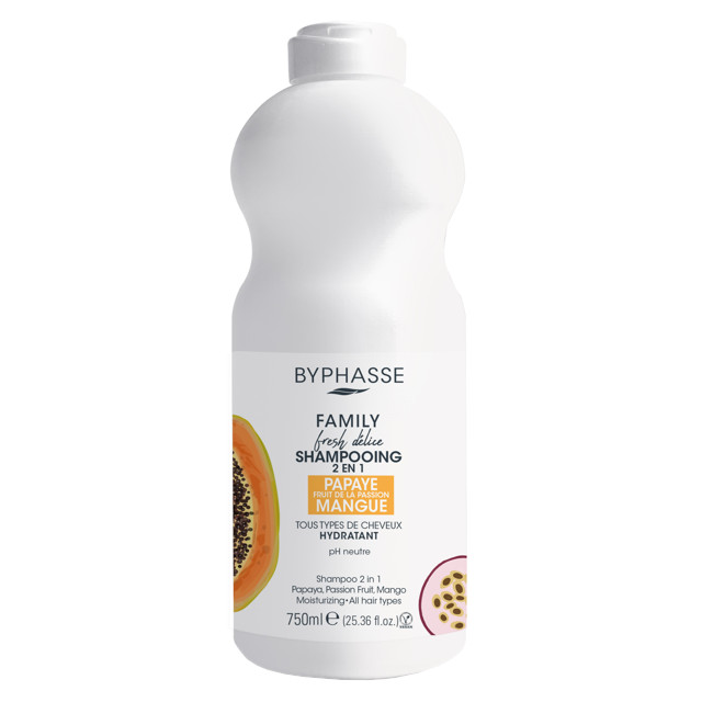 ������ ������ ������� BYPHASSE Family Fresh Delice 2 � 1 ������, �������� � ����� ��� ���� ����� ����� 750��   ����