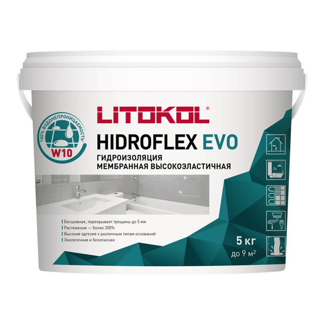 ������ ������ �������� ����������������� LITOKOL Hidroflex 5��, ���.HDFX/5   ����