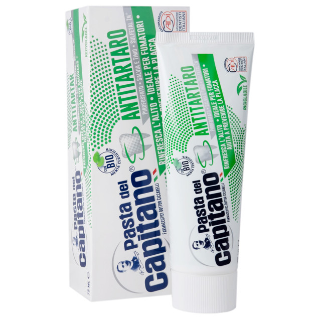 ������ ������ ����� ������  PASTA DEL CAPITANO Antitartar for Smokers 75��   ����