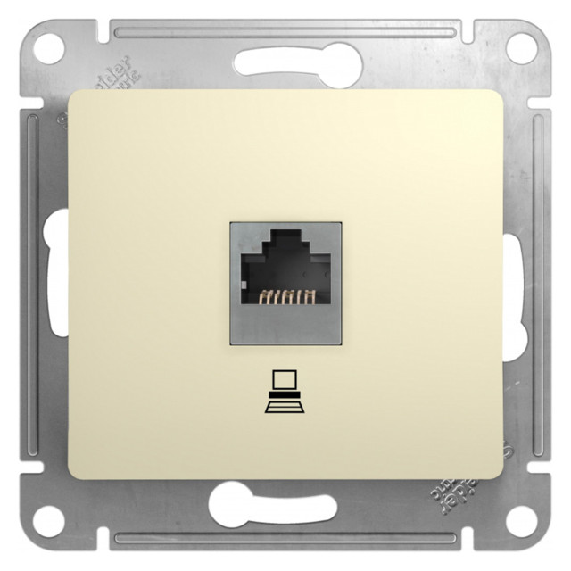 ������ ������ ������� ������������ 1 ���� SYSTEME ELECTRIC Glossa RJ45 ��������� 5 �������   ����