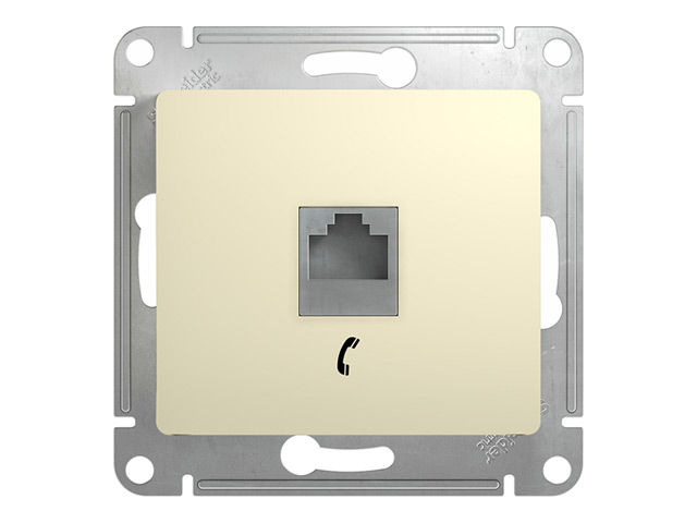 ������ ������ ������� 1 ���� ���������� RJ11 SYSTEME ELECTRIC Glossa �������   ����