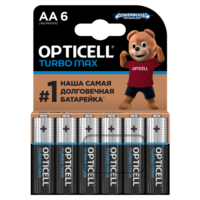 ������ ������ ��������� OPTICELL ����� ���� 1,5� ����������� AA 6��   ����