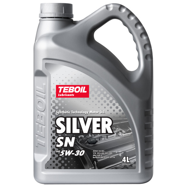 ������ ������ ����� �������� TEBOIL Silver SN 5W30 4�   ����