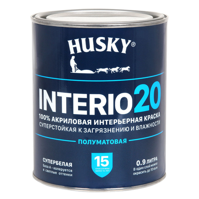 ������ ������ ������ ��������� HUSKY INTERIO 20 ��� ���� � �������� ���� � 0,9�, ���.32205   ����