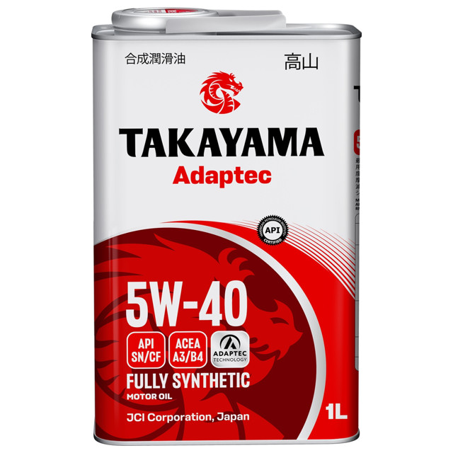 ������ ������ ����� �������� TAKAYAMA API SN/CF ACEA A3/B4 SAE 5W-40 1�   ����