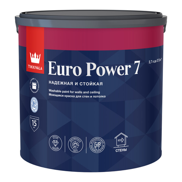 ������ ������ ������ ��������� TIKKIVALA Euro Power 7 ��� ���� � �������� ���� � 2,7� ����������, ���.700001123   ����