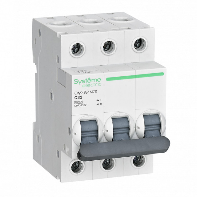 ������ ������ ����������� �������������� SE CITY9  3P 32� ��� � 4,5kA   ����