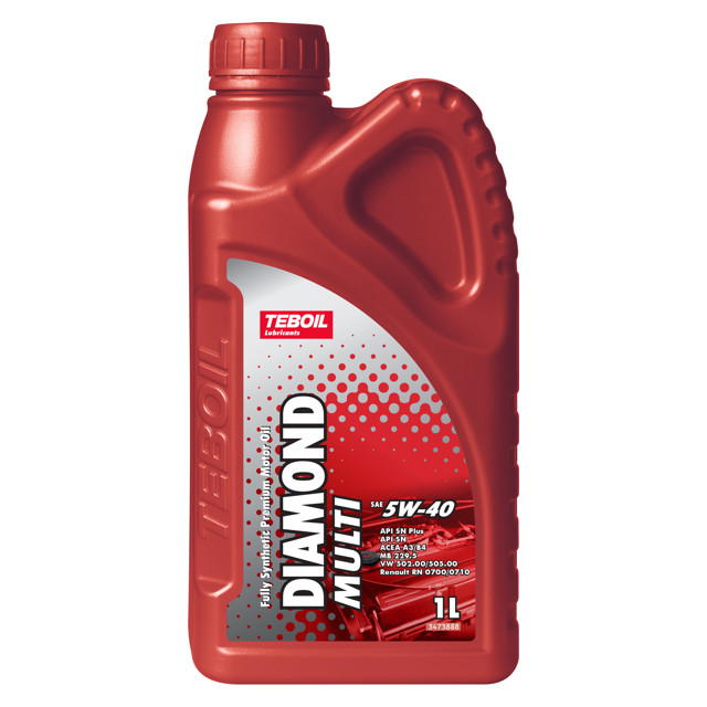 ������ ������ ����� �������� TEBOIL DIAMOND MULTI 5W-40 1�   ����