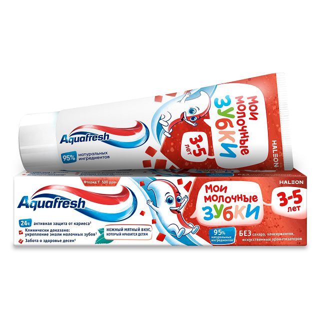 ������ ������ ����� ������ AQUAFRESH ��� �������� ����� ������� 3-5��� 50��   ����