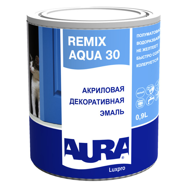 ������ ������ ����� ��������� AURA LUXPRO REMIX AQUA 30 0,9�, ���.4607003915780   ����