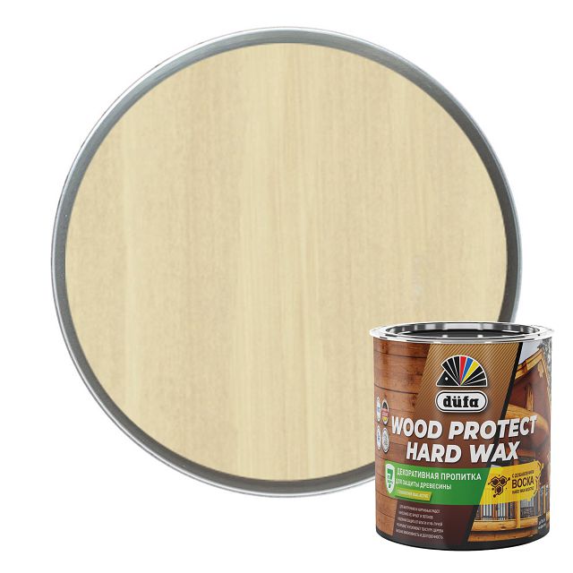 ������ ������ �������� �������������� DUFA Wood Protect Hard wax ���������� 0,75�, ���. ��00-010446   ����