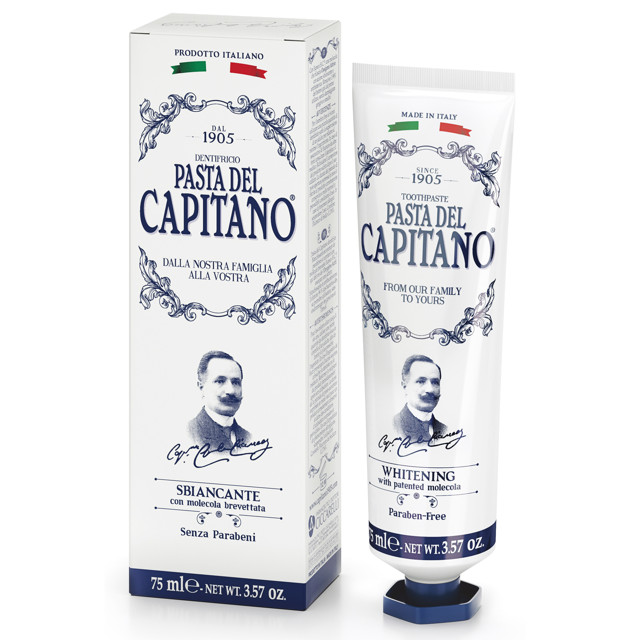 ������ ������ ����� ������ PASTA DEL CAPITANO 1905 Whitening with Patented Molecula 75��   ����
