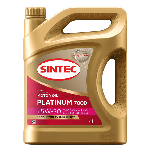 ������ ������ ����� �������� SINTEC Platinum 7000 5W-30 ACEA A5/B5 4�   ����