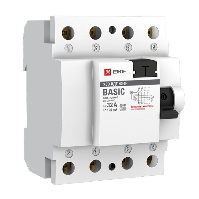 ������ ������ ���������� ��������� ���������� EKF Basic ��-40 4P 40�/30�� �����������   ����