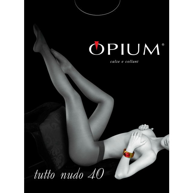 ������ ������ �������� OPIUM Tutto Nudo 40den 3 nero   ����
