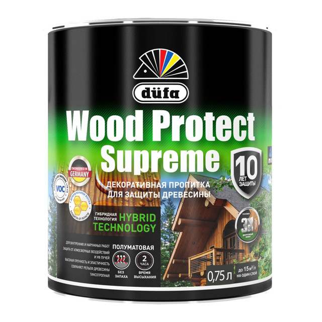 ������ ������ �������� �������������� DUFA Wood Protect Supreme 0,75� �����, ���.��00-008384   ����