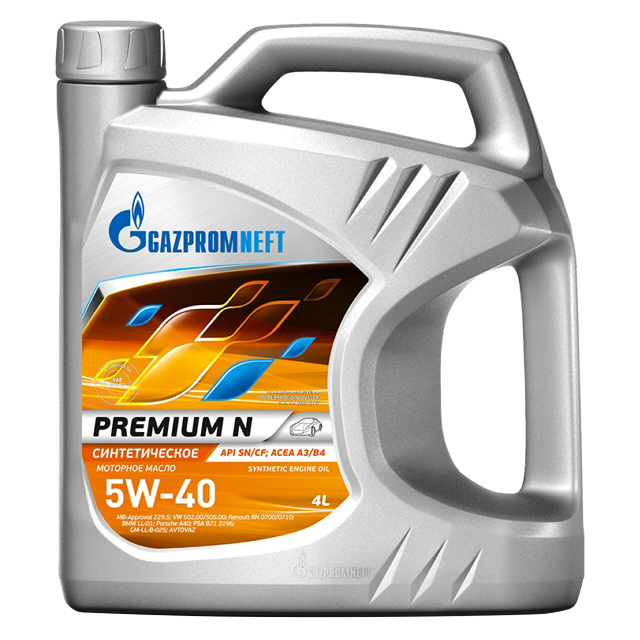 ������ ������ ����� �������� ������������ Premium N 5W-40 API SN/CF 4�   ����