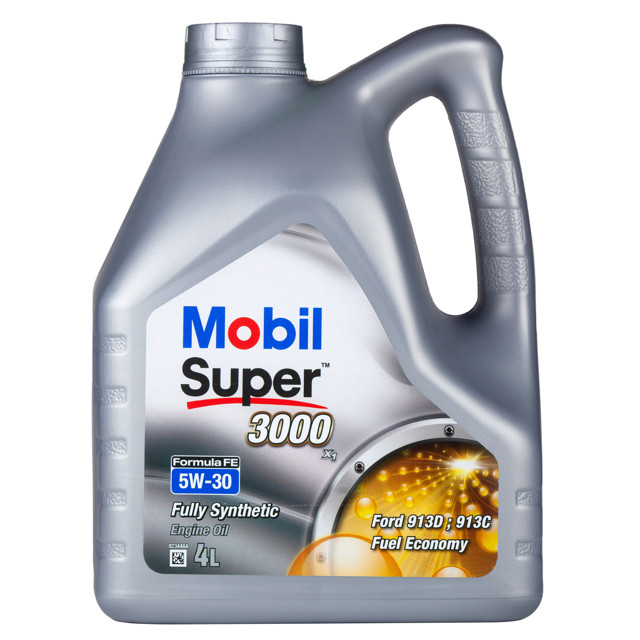 ������ ������ ����� �������� MOBIL Super 3000 X1 Formula FE 5W-30 4�   ����