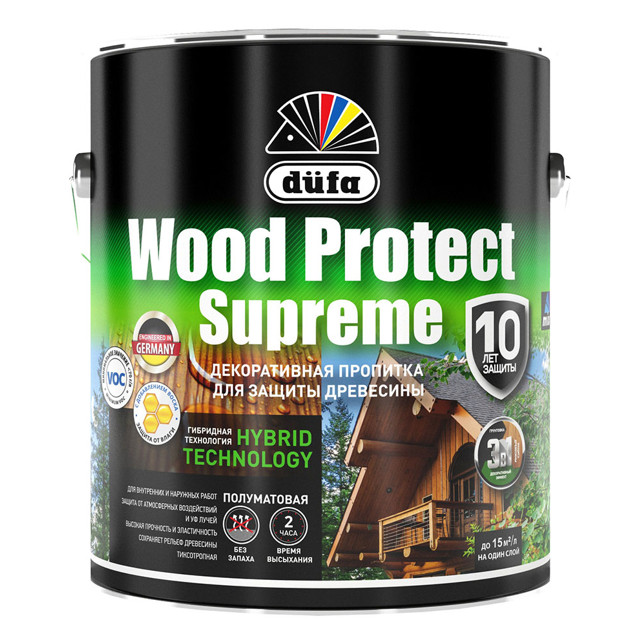 ������ ������ �������� �������������� DUFA Wood Protect Supreme 2,5� �����, ���.��00-008385   ����