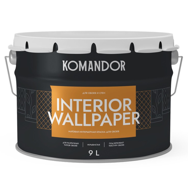 ������ ������ ������ �/� KOMANDOR Interior Wallpaper ���� � ������� ��� ����� 9 � �����, ���.S1306001010   ����