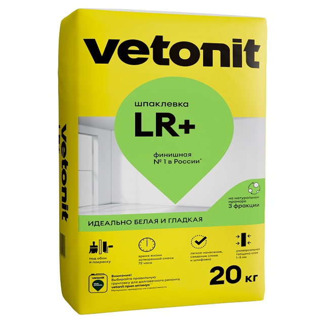 ������ ������ ��������� ���������� ��� �����.����� VETONIT LR+ �������� ����. 20��   ����