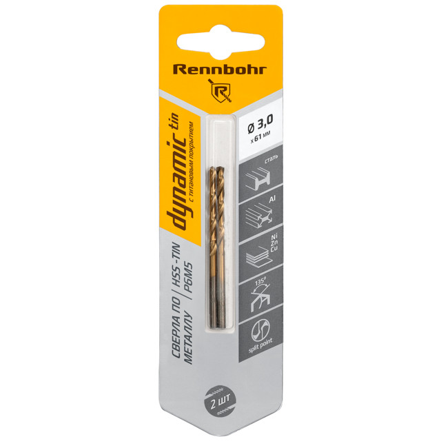 ������ ������ ������ �� ������� RENNBOHR DYNAMIC-TIN 3,0�61�� 2��   ����