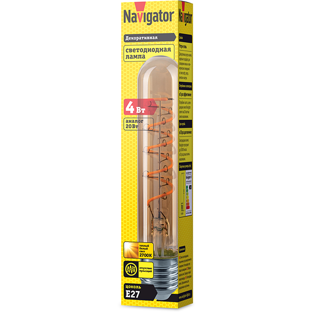 ������ ������ ����� ������������ NAVIGATOR E27 4�� 260�� 2700K T30 ������   ����