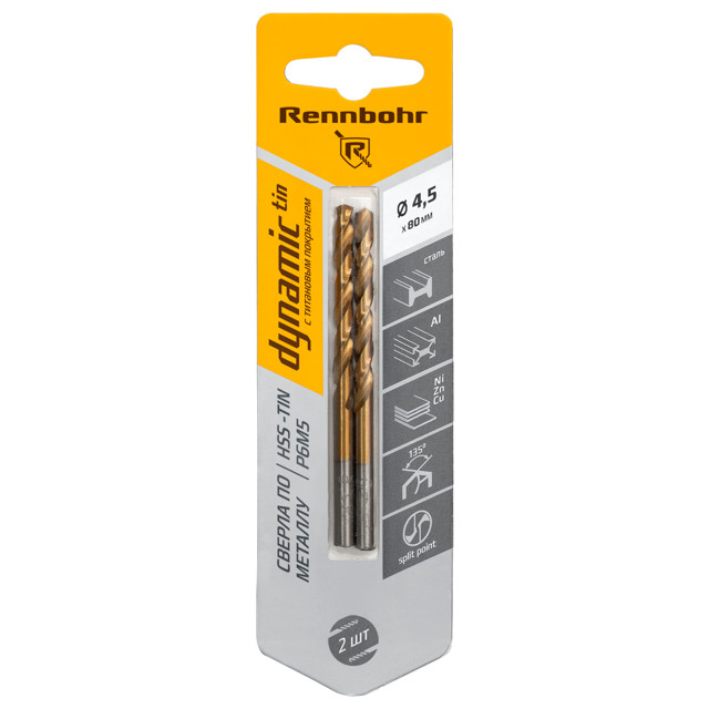 ������ ������ ������ �� ������� RENNBOHR TIN 4,5�80�� 2��   ����