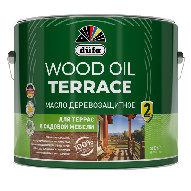 ������ ������ ����� �������������� DUFA Wood OIL Terra�e 9� ����������, ���.��00-011520   ����