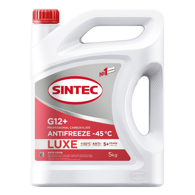 ������ ������ �������� SINTEC Antifreeze Luxe G12+ 5��   ����