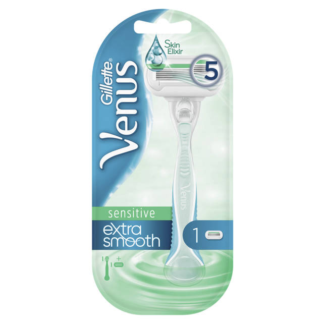 ������ ������ ������ ��� ������ GILLETTE Venus Sensitive Extra Smooth + 1 �������   ����