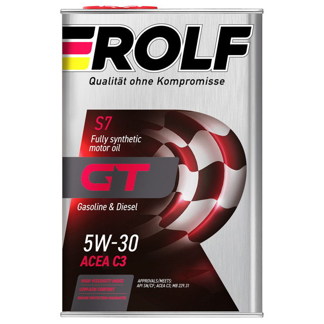 ������ ������ ����� �������� ROLF GT SAE 5W-30 API SN/CF 4�   ����