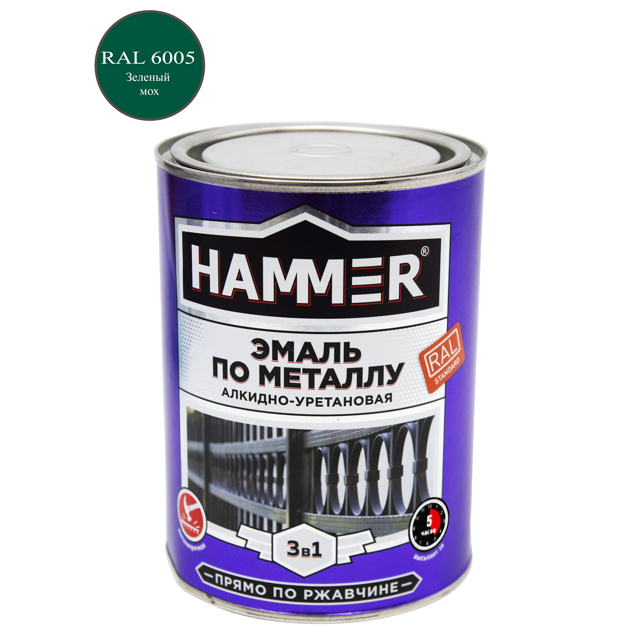 ������ ������ �����-����� �� ������� HAMMER 0,9�� RAL6005 ������� ���, ���.��000133626   ����